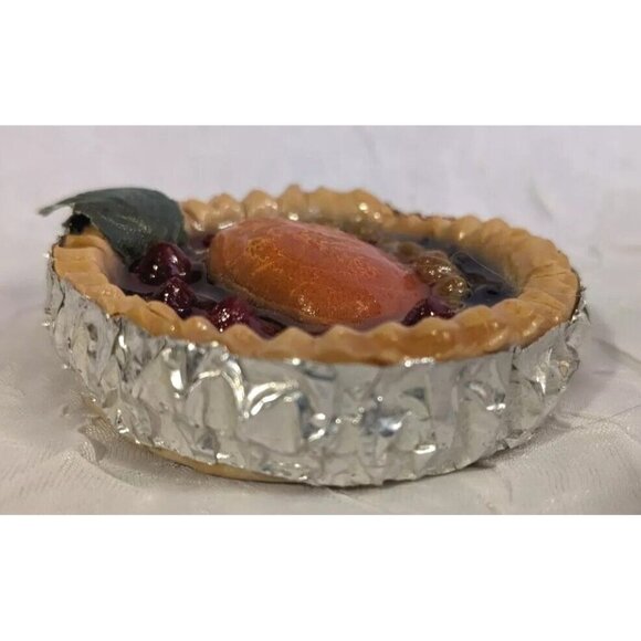 Realistic Faux Food Pie Magnet Refrigerator Fridge Resin Cherry Fruit Kitsch Vtg - Picture 5 of 16